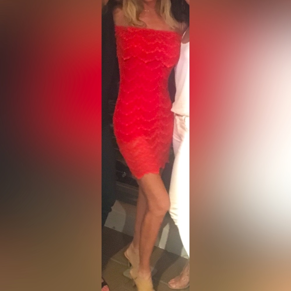 Nightcap Clothing Red Minidress